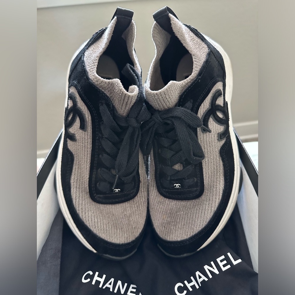 Chanel sneakers size 38 women (used)